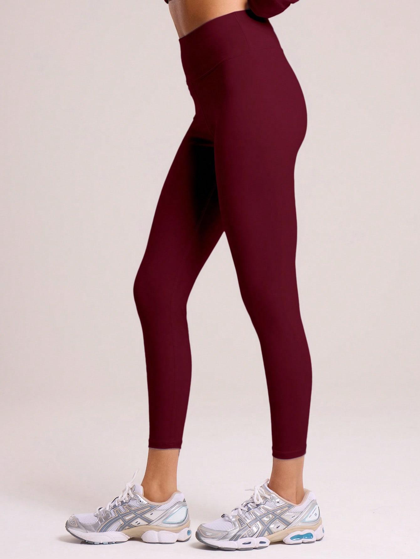 BORDOWE LEGGINSY WYSOKI STAN