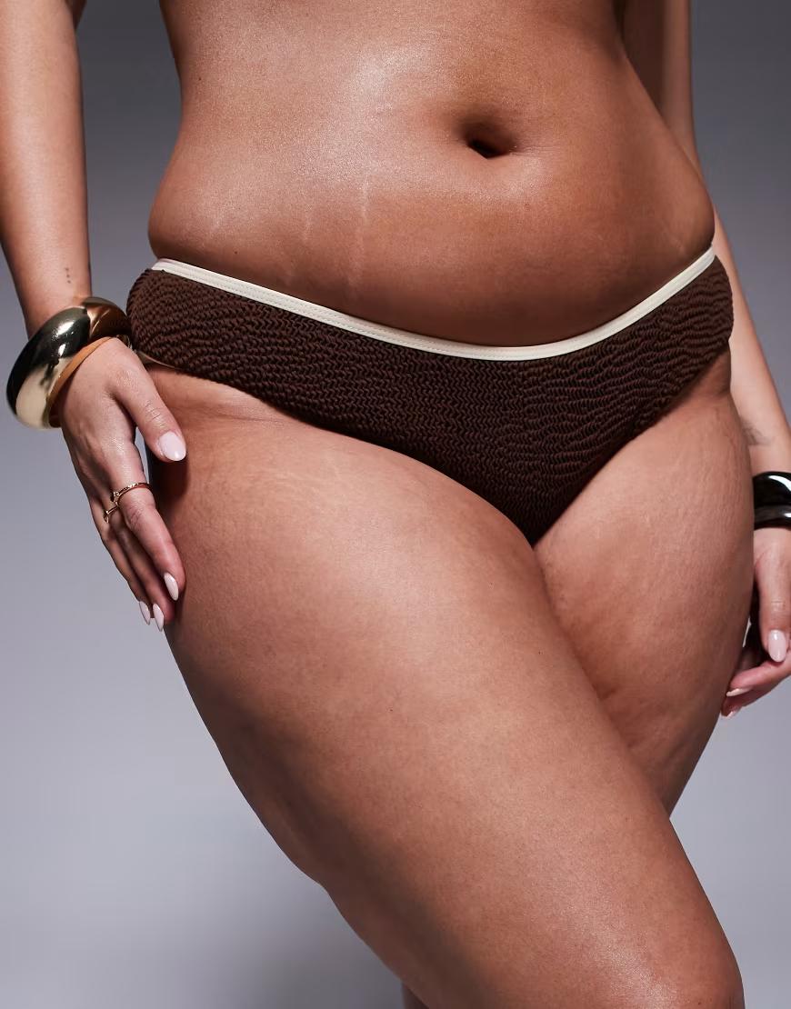 BRĄZOWY DÓŁ OD BIKINI