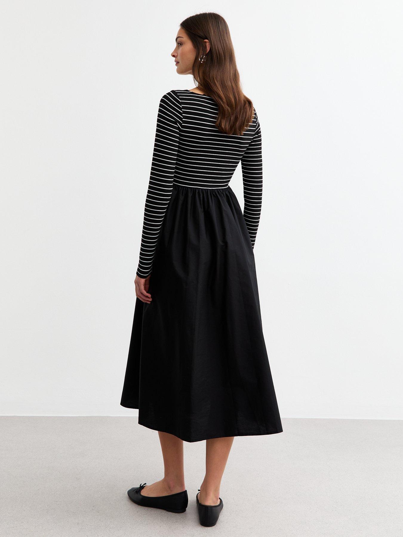 NEW LOOK SUKIENKA MIDI W PASKI 
