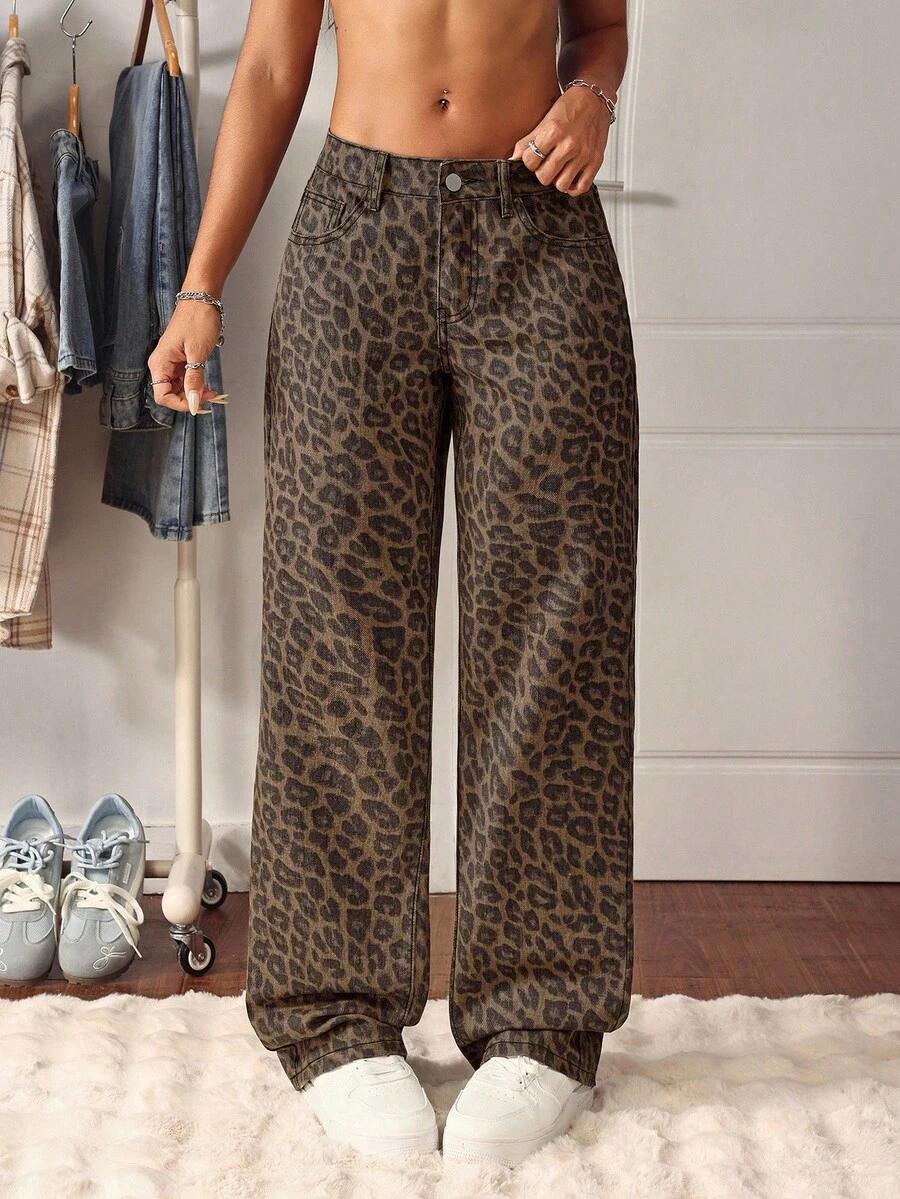 SPODNIE ANIMAL PRINT