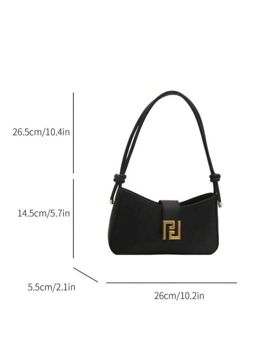 ELEGANCKA MAŁA TOREBKA Z OZDOBNYM DETALEM