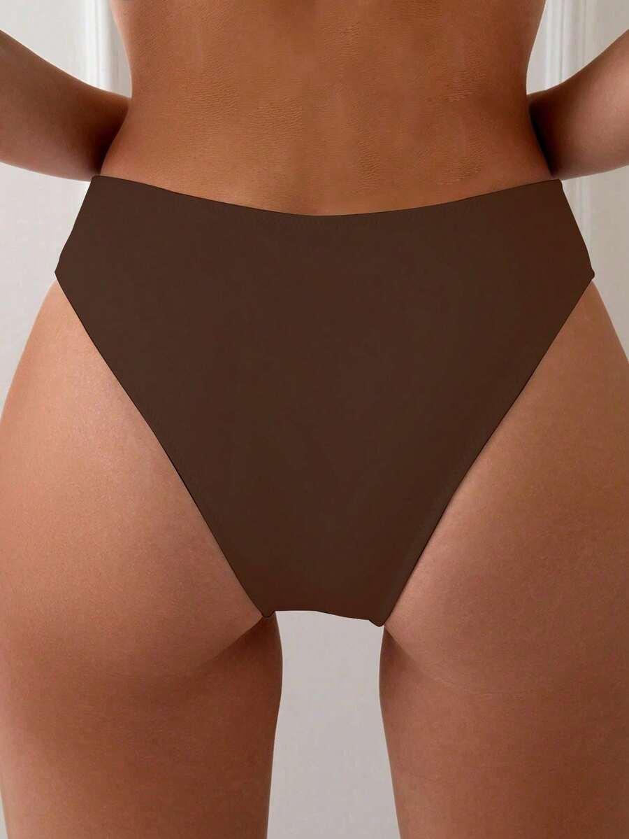 brązowy dół od bikini