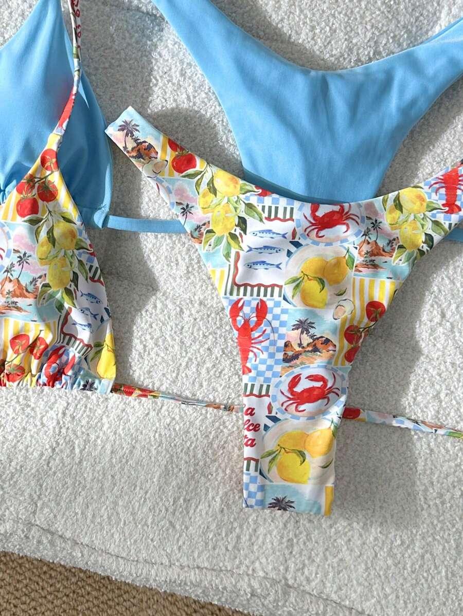 DWUCZĘŚCIOWY STRÓJ KĄPIELOWY 2-PACK