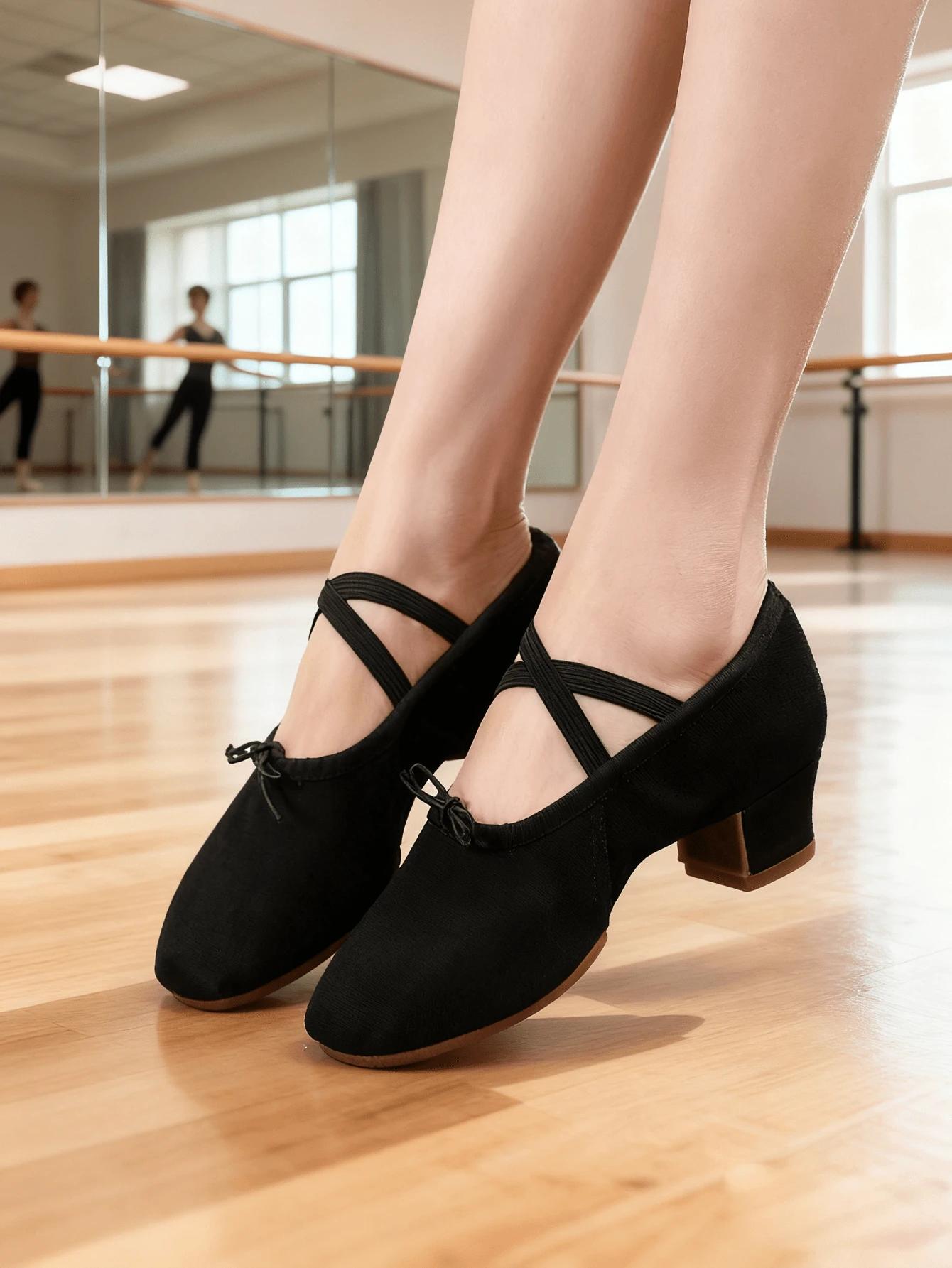czarne buty do tańca
