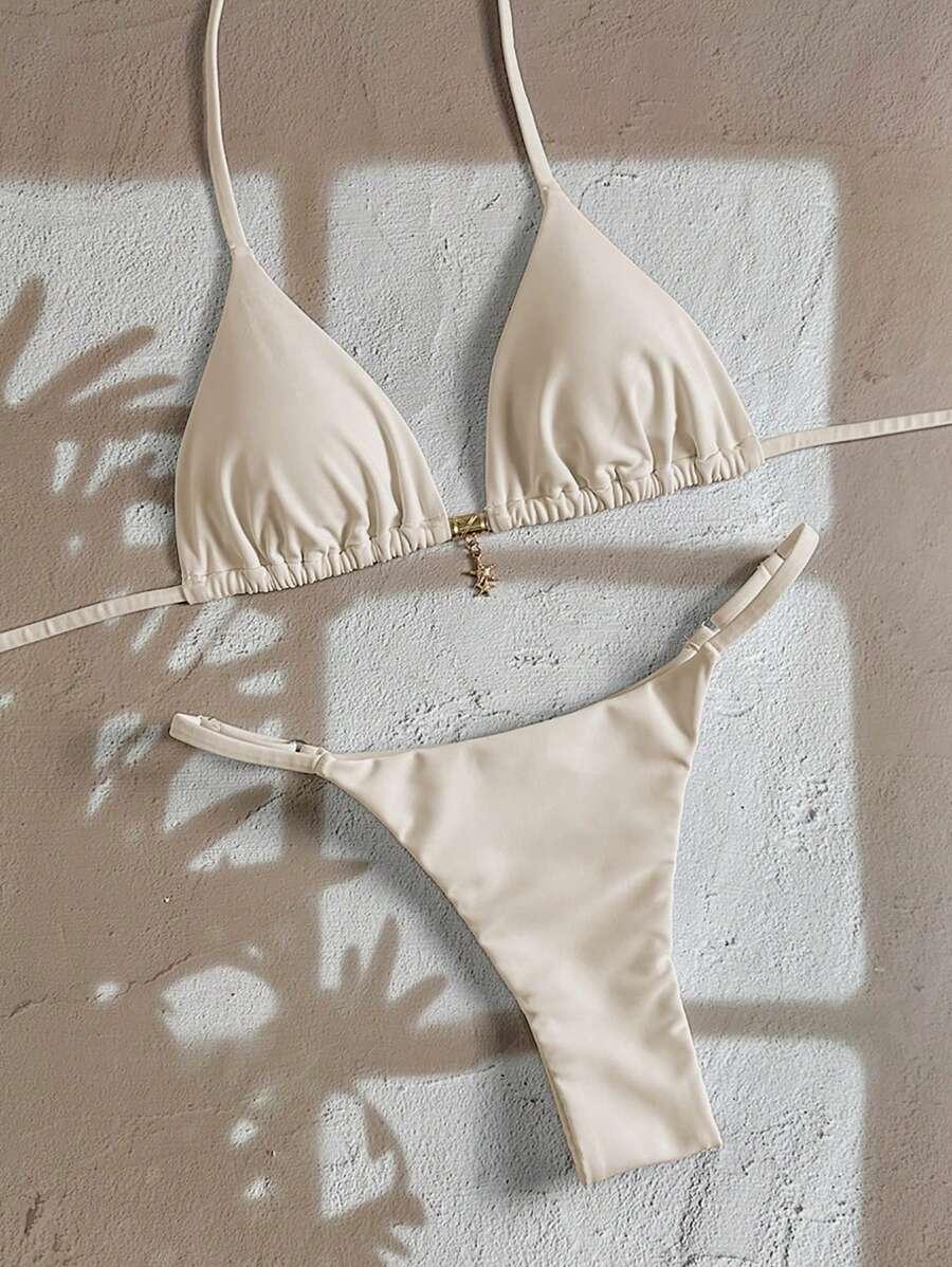 BEŻOWA góra od bikini 