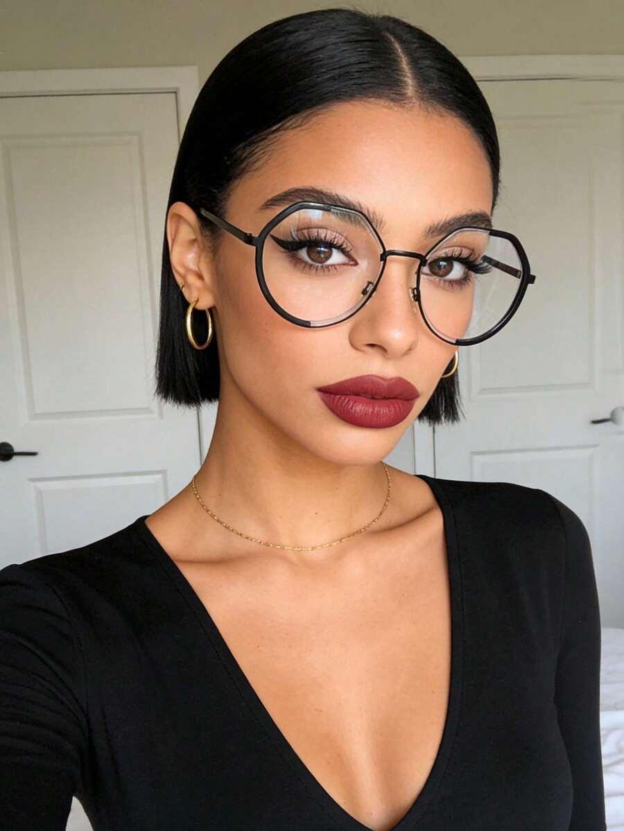 okulary zerówki casual