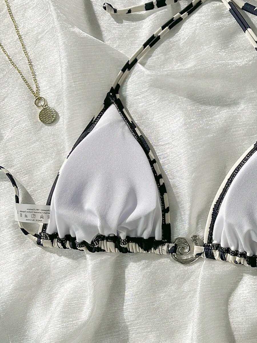 GÓRA OD BIKINI ANIMAL PRINT