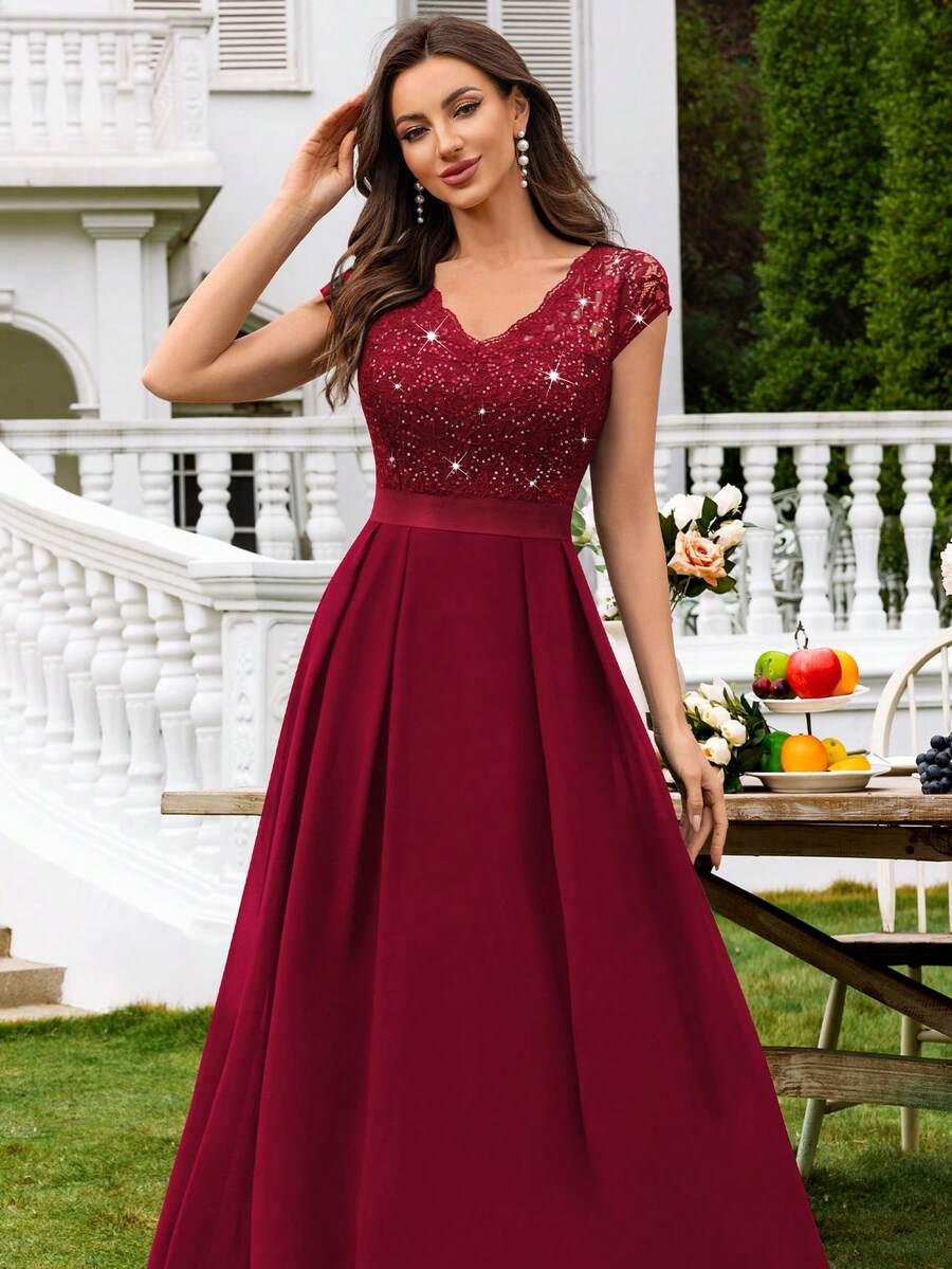 BORDOWA MAXI SUKIENKA