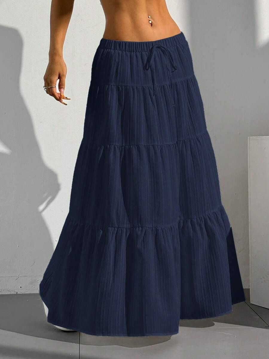 SPÓDNICA MAXI ROZKLOSZOWANA