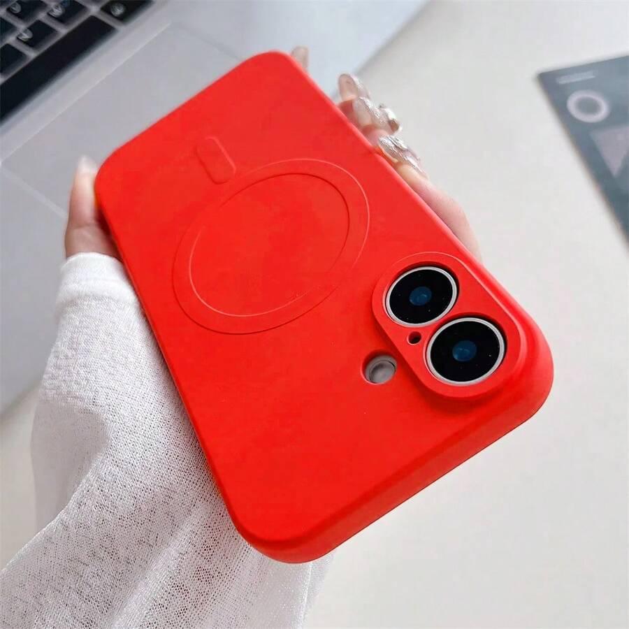 czerwone etui na telefon iPhone 16 Pro