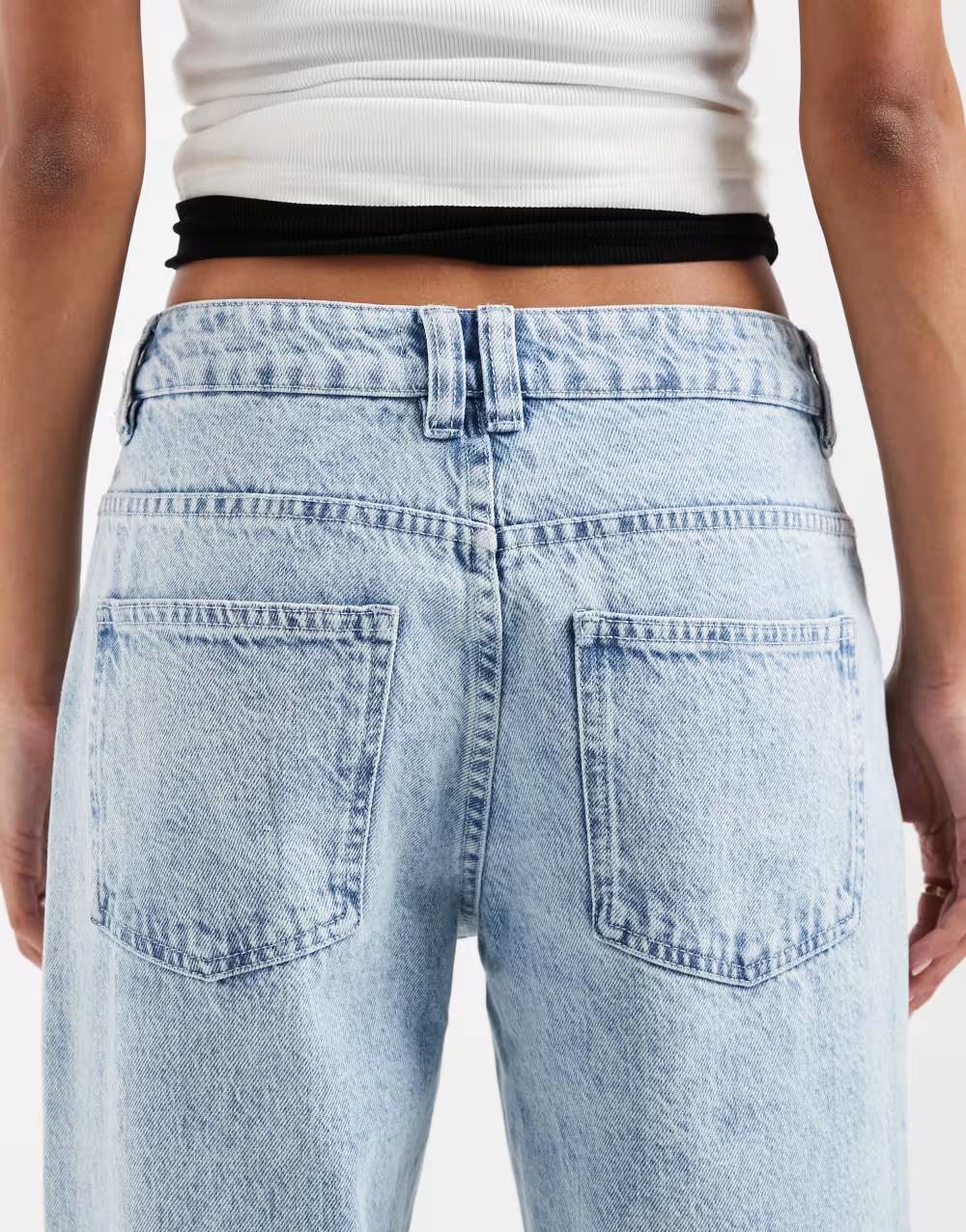 NIEBIESKIE SPODNIE JEANS