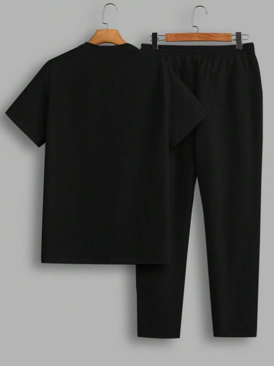 komplet t-shirt spodnie