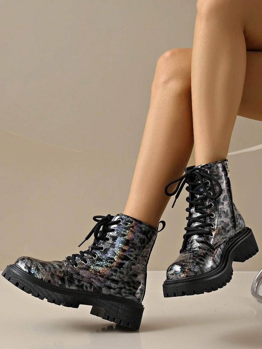 botki animal print