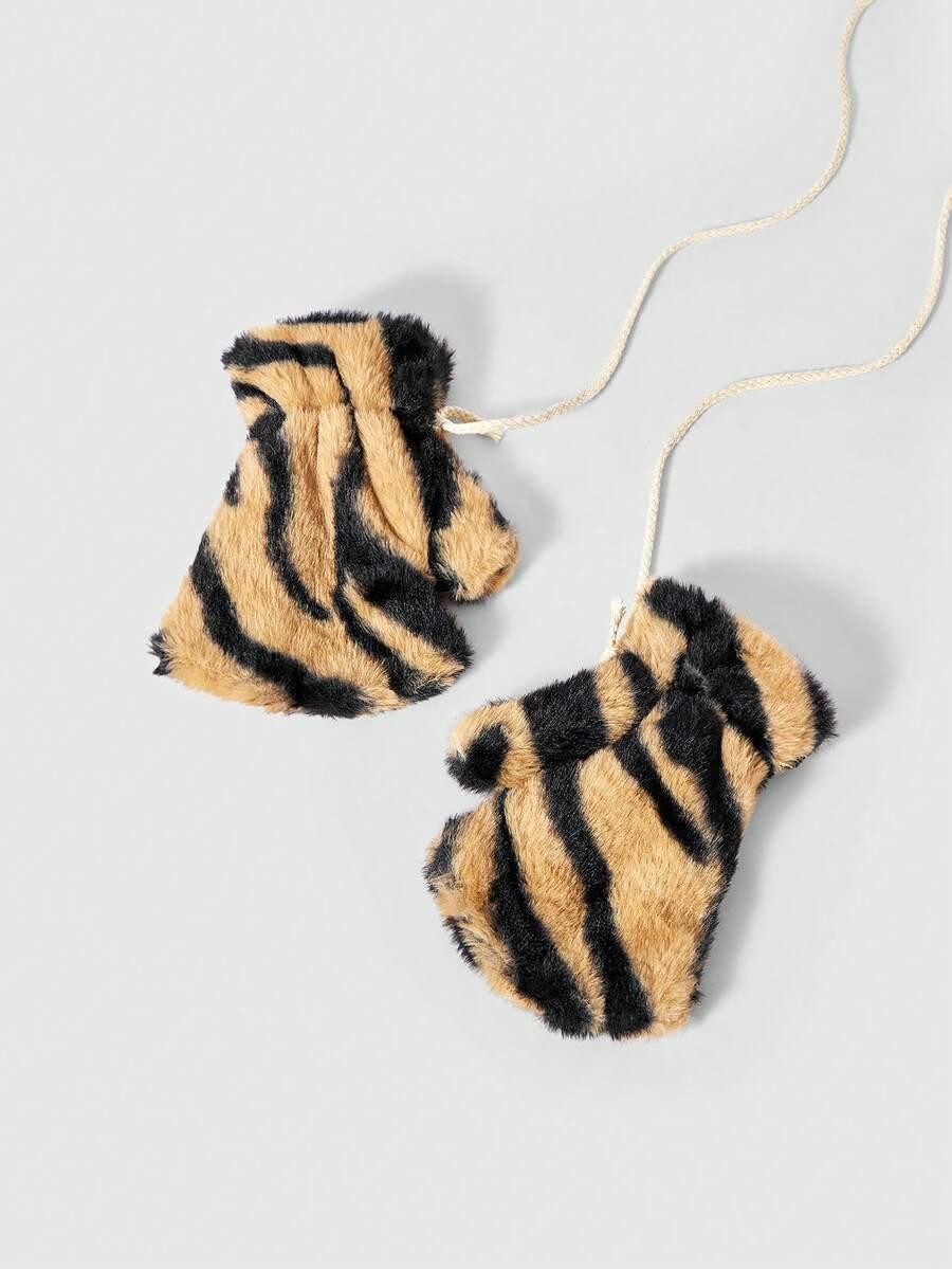 rękawiczki animal print
