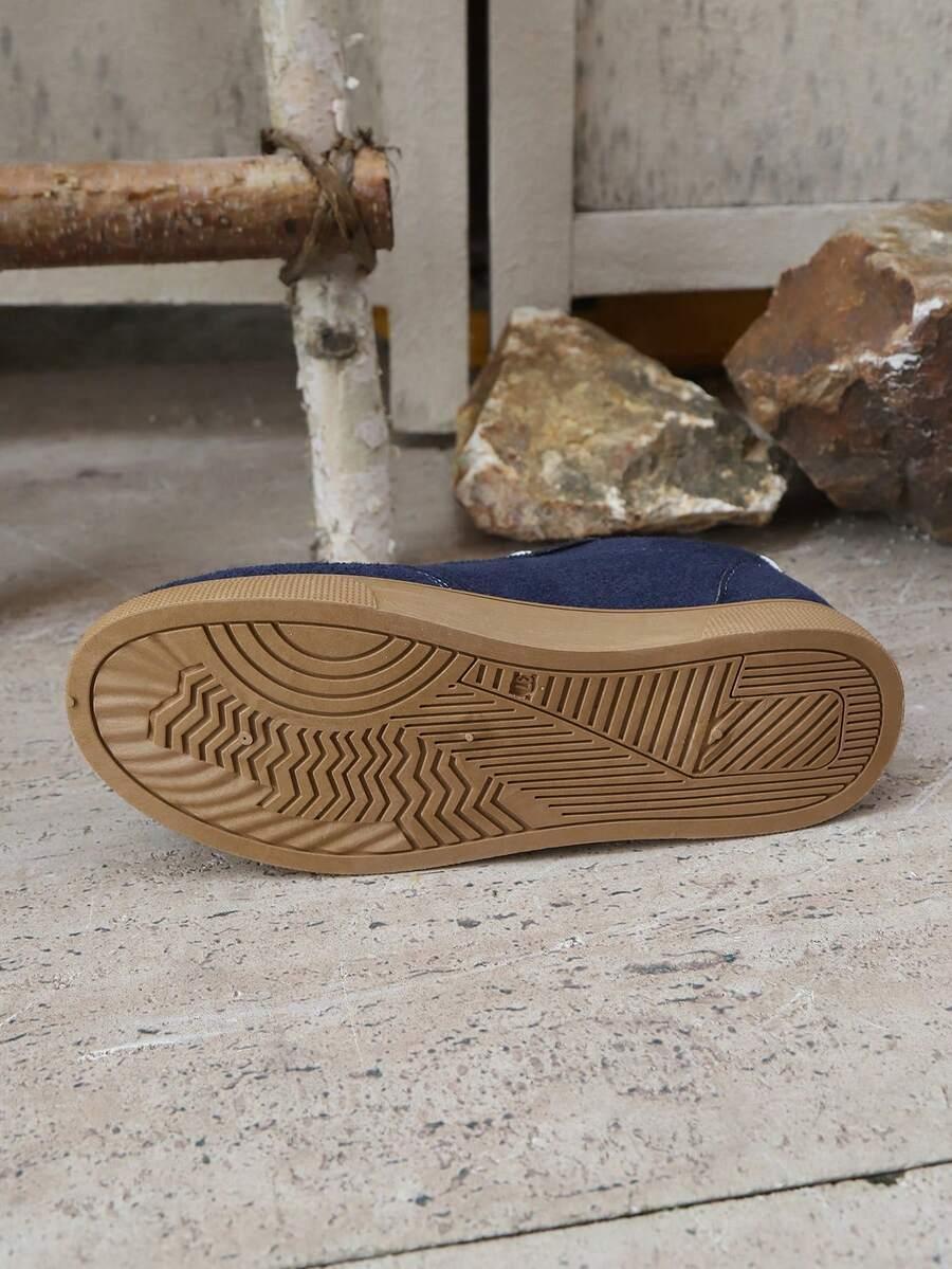 GRANATOWE SZNUROWANE BUTY SPORTOWE DAMSKIE