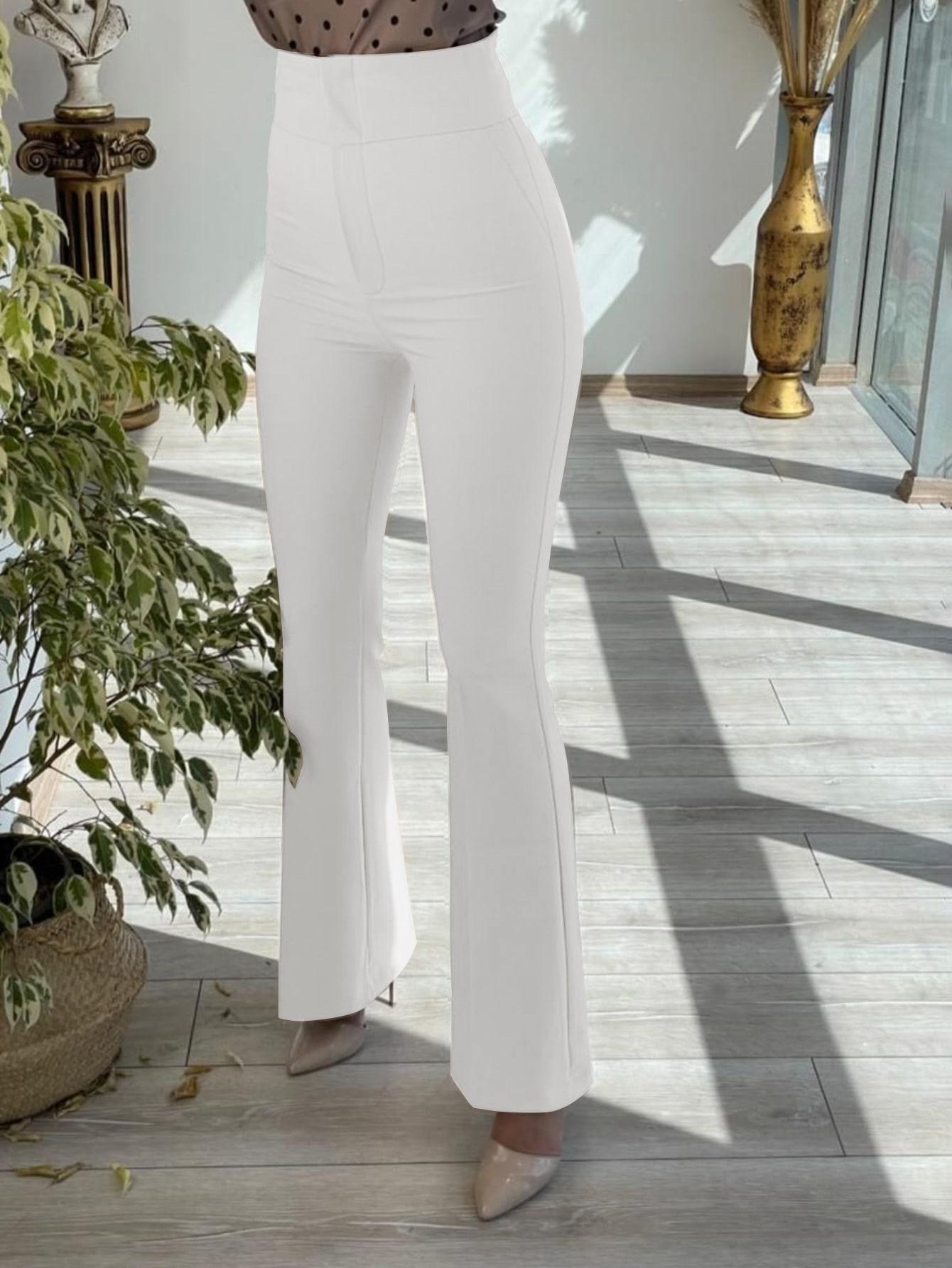ELEGANCKIE DZWONY Z WYSOKIM STANEM