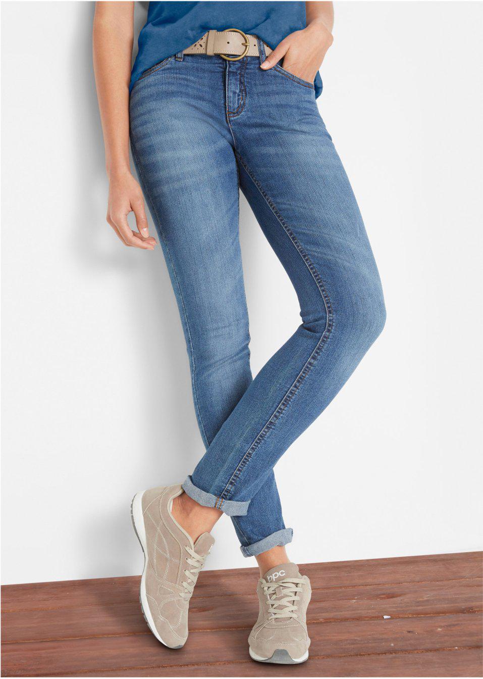 NIEBIESKIE SPODNIE JEANS 