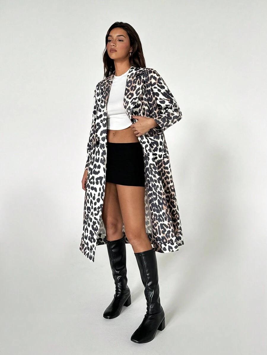 PŁASZCZ animal print