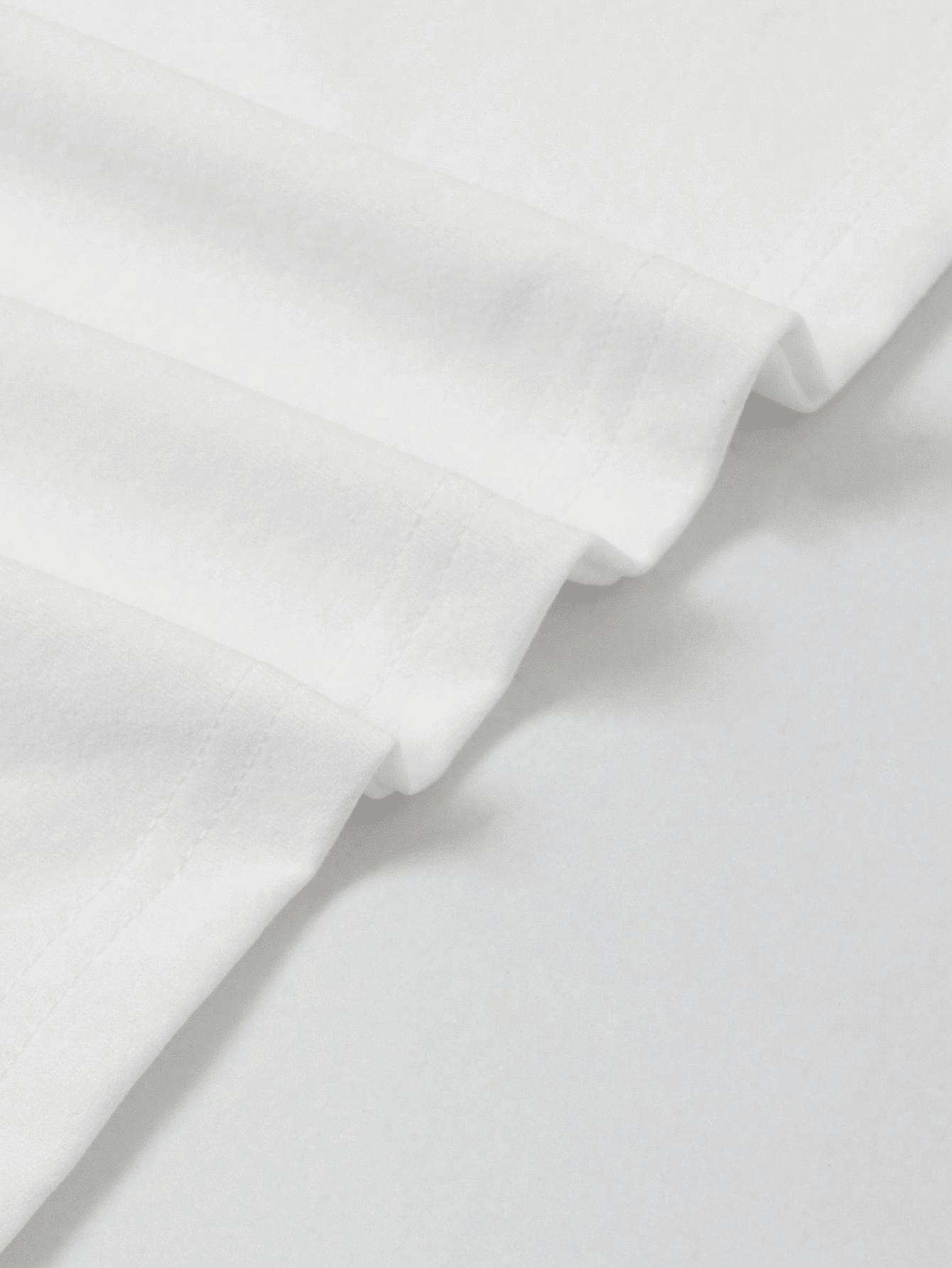 biały t-shirt basic