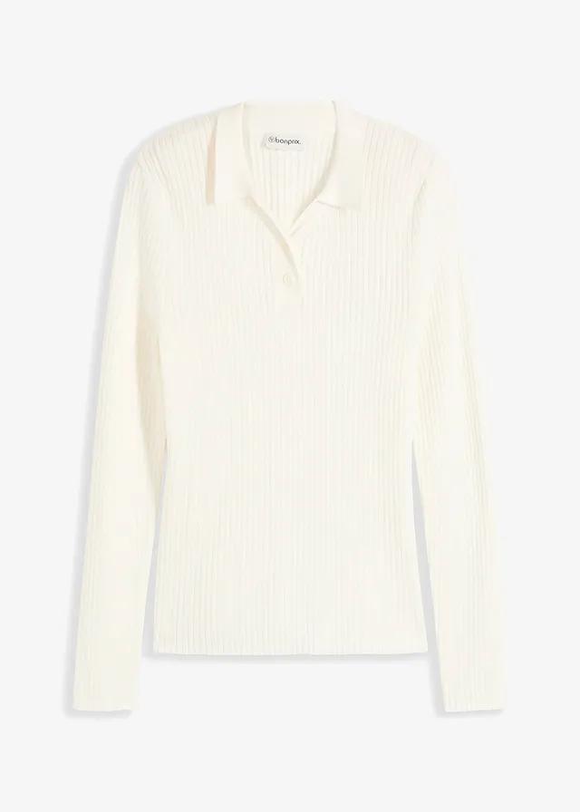 SWETER DAMSKI BIAŁY