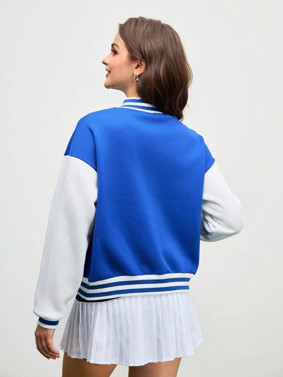BLUZA BEJSBOLÓWKA ROZPINANA