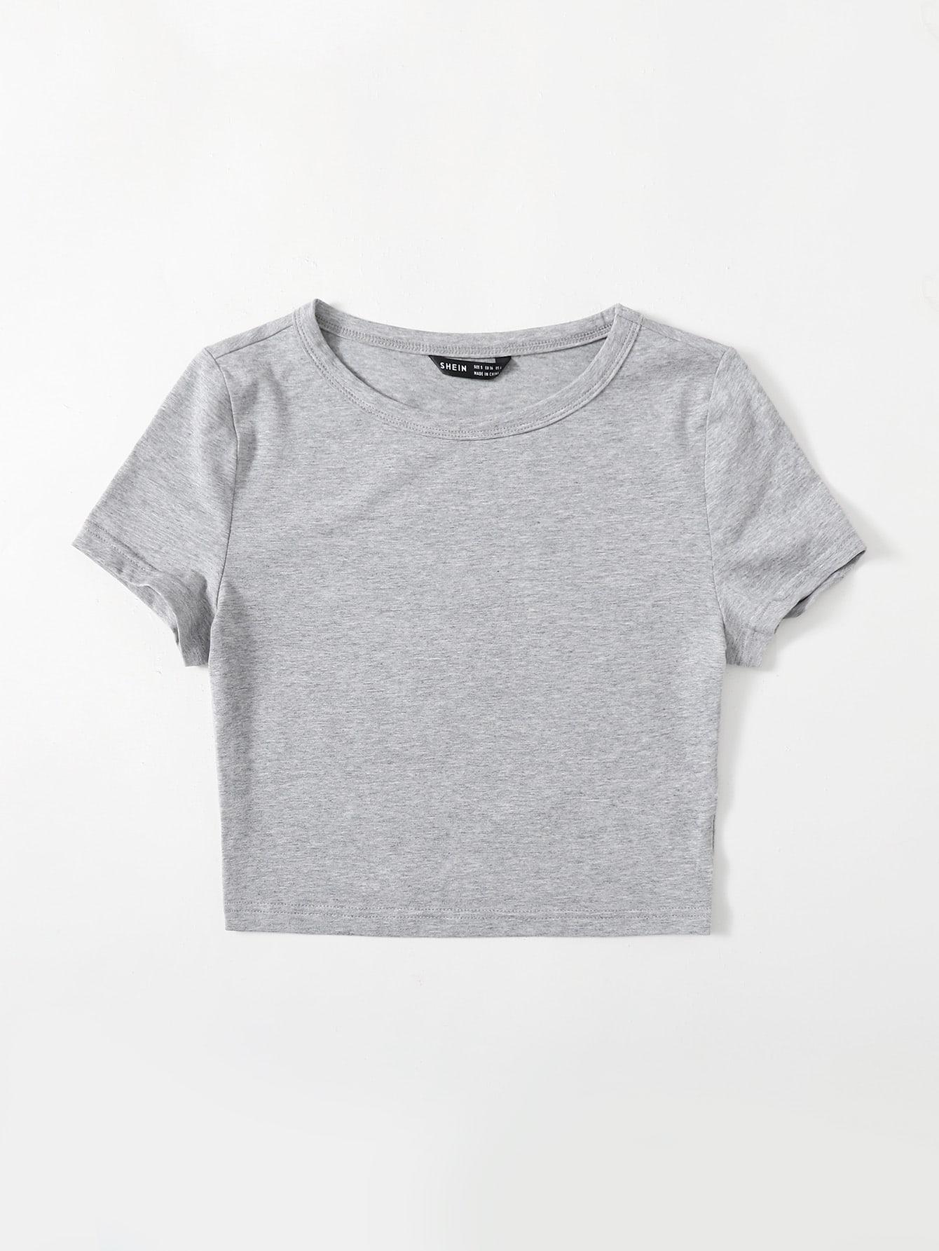 szary top casual