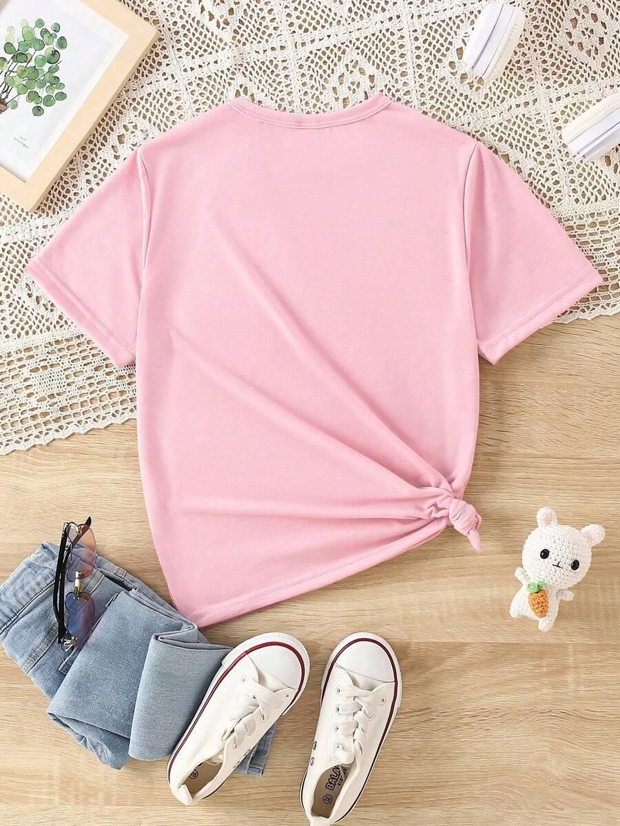 T-SHIRT DLA DZIEWCZYNKI - 1 SZT