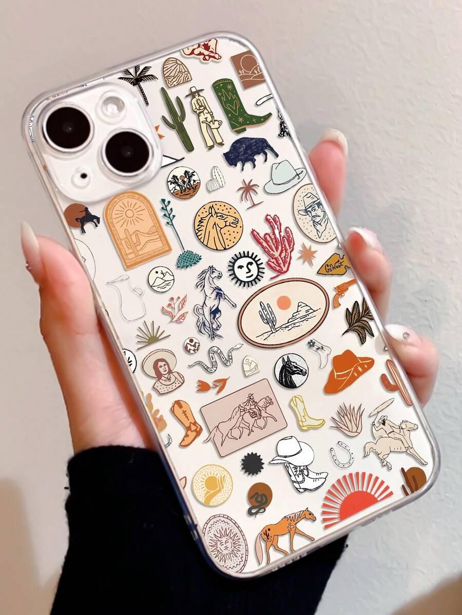 etui na telefon wzór