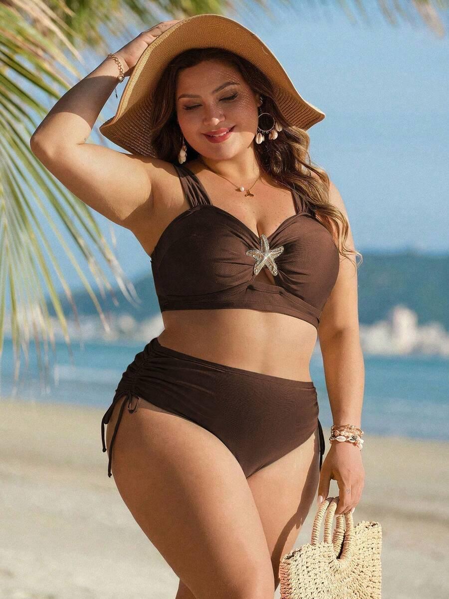 BRĄZOWY DÓŁ OD BIKINI