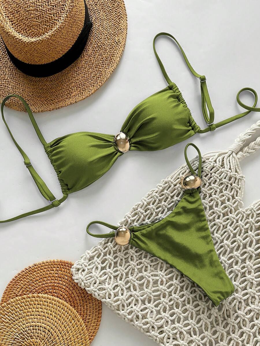 zielony dół OD BIKINI