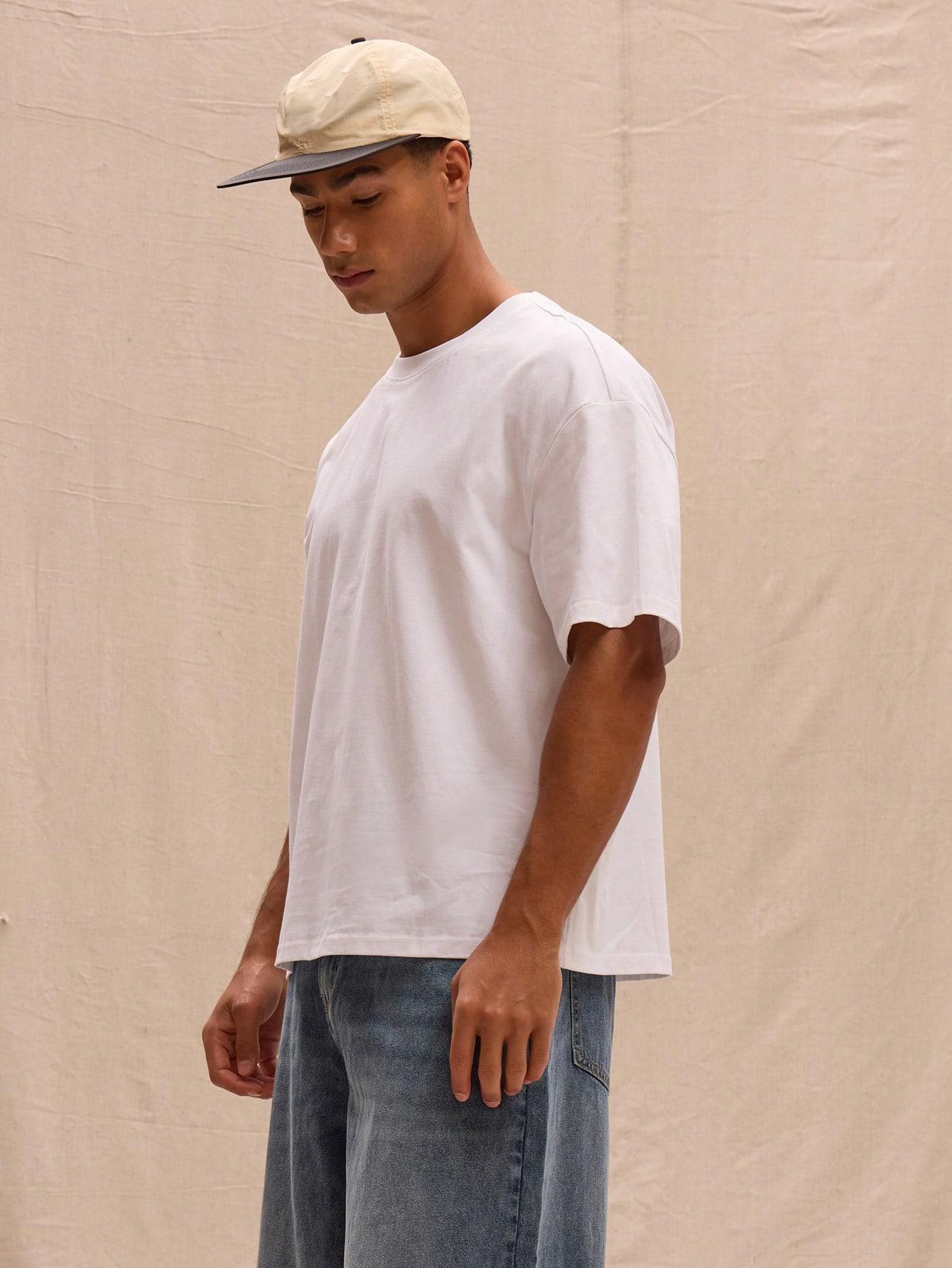 BIAŁY T-SHIRT BASIC