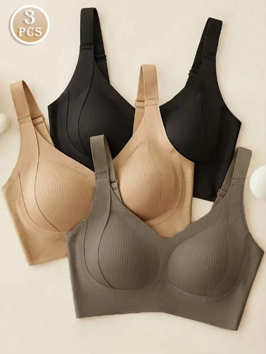 bezszwowy biustonosz 3-pack 