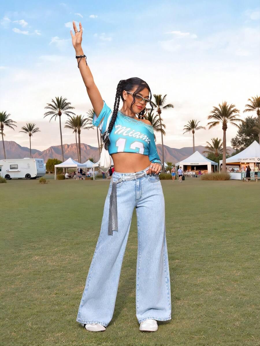 NIEBIESKIE SPODNIE JEANS