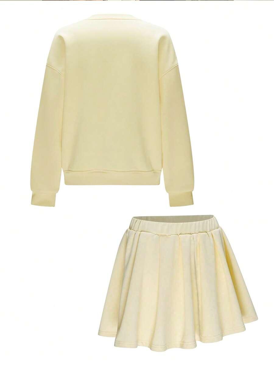 BLUZA SPÓDNICA KOMPLET