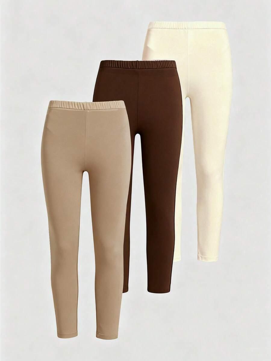 LEGGINSY WYSOKI STAN 3-pack