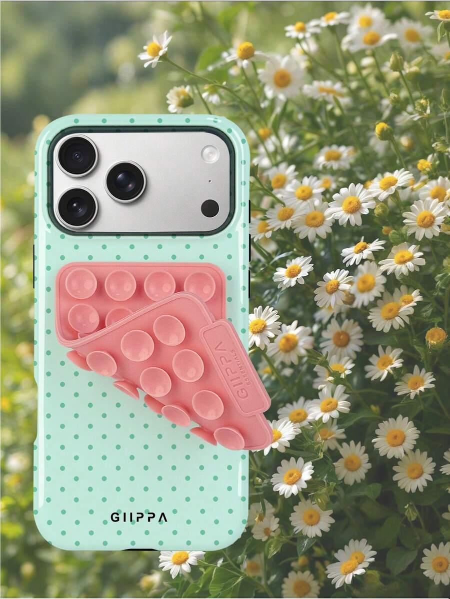 etui na telefon iphone 15 pro przyssawka zestaw
