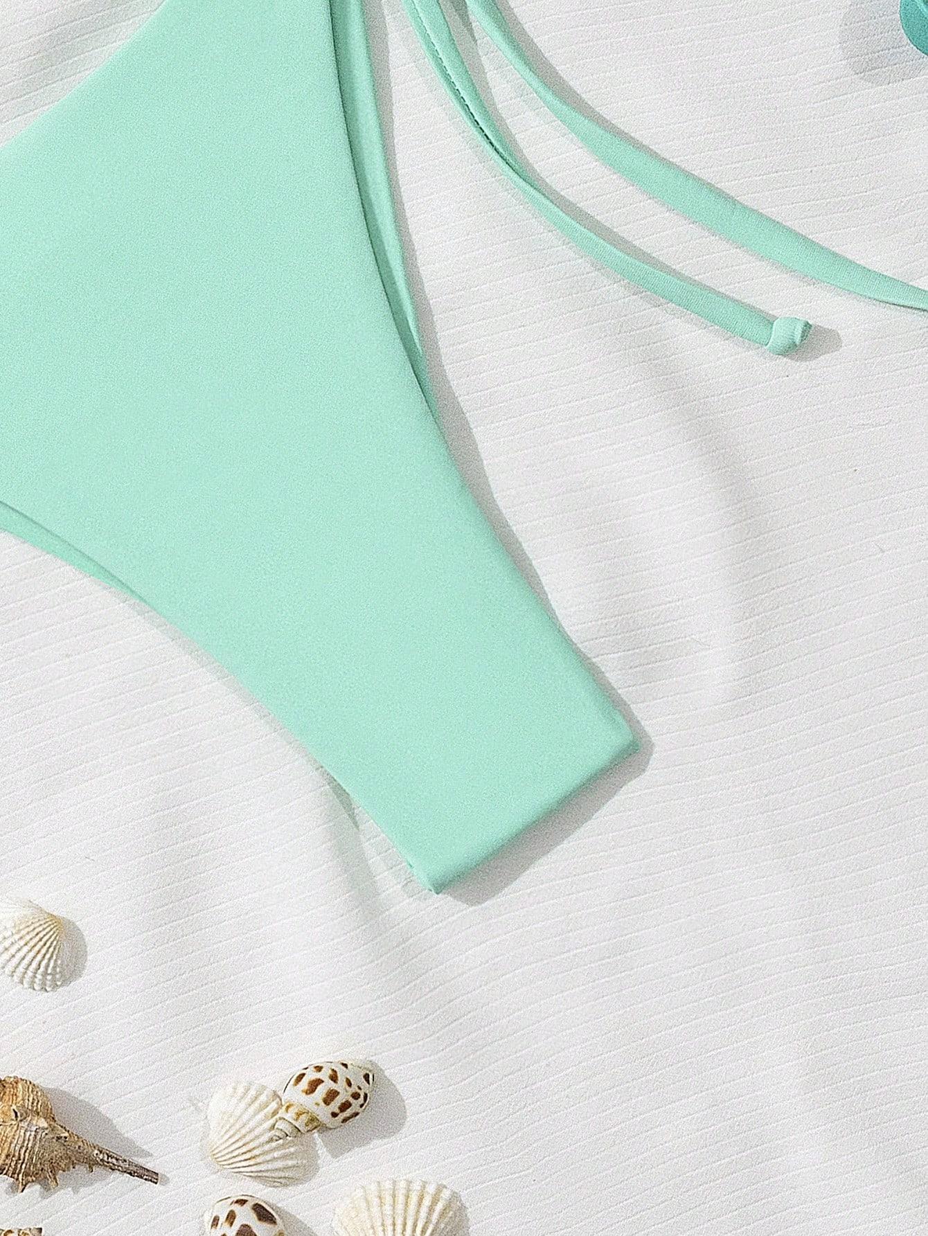 niebieski dół od bikini basic