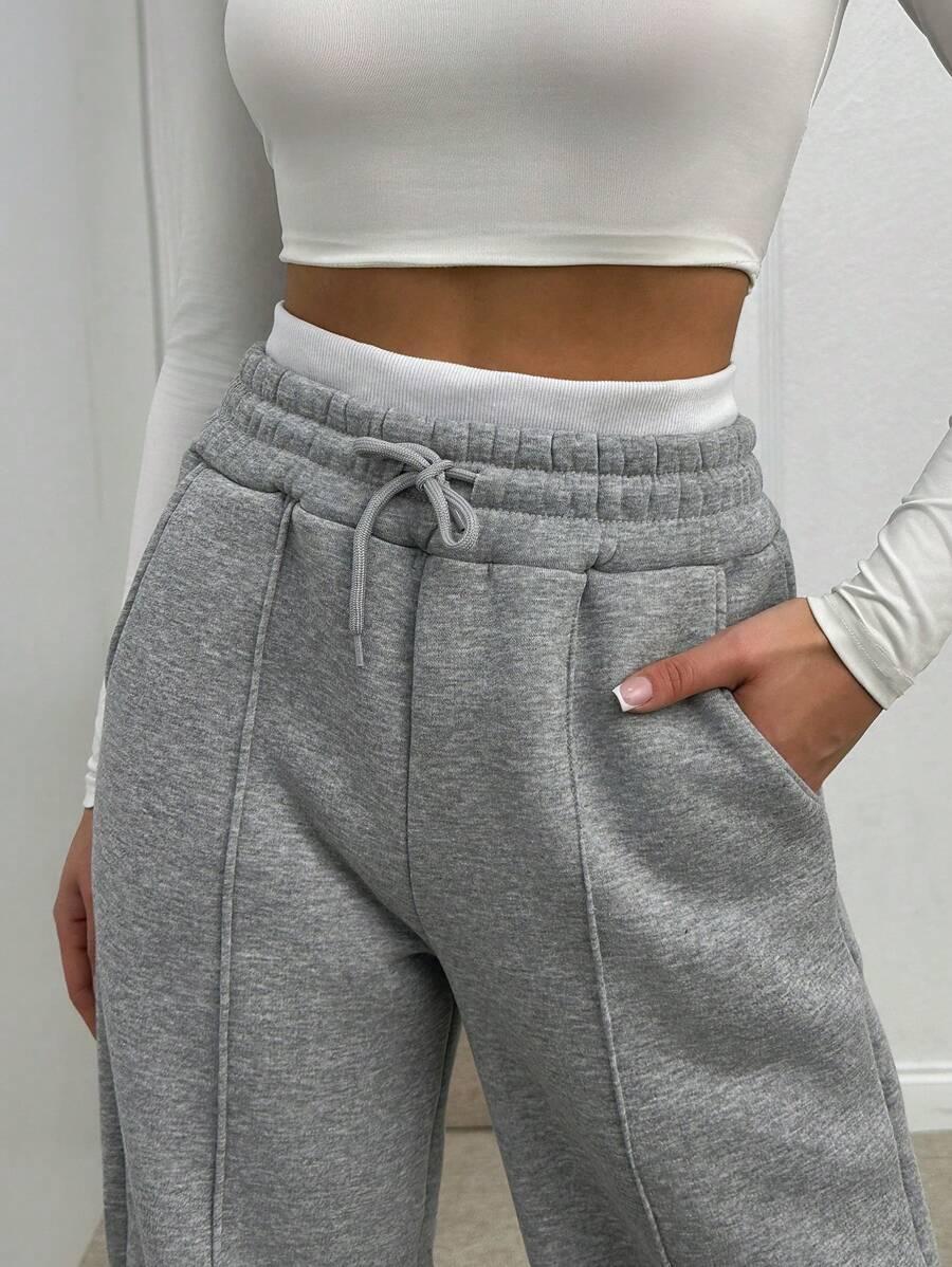 SZARE SPODNIE DRESOWE