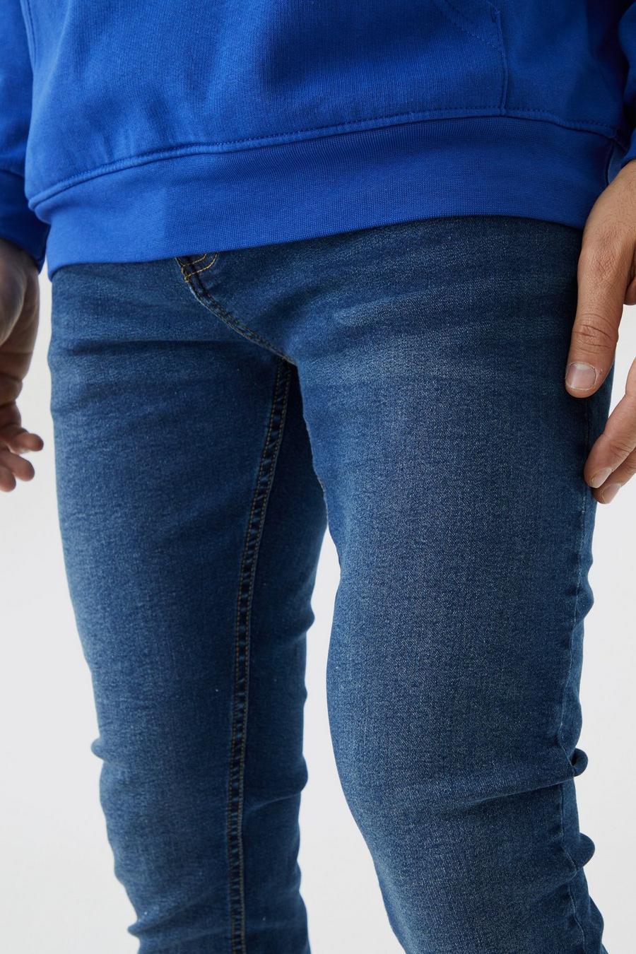 klasyczne spodnie skinny jeans kieszenie guziki