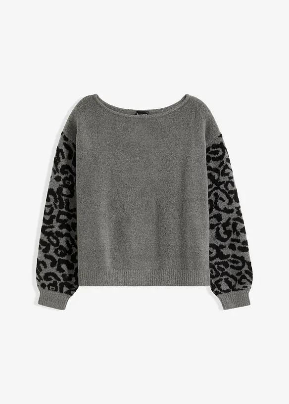 SWETER Z RĘKAWAMI W CENTKI