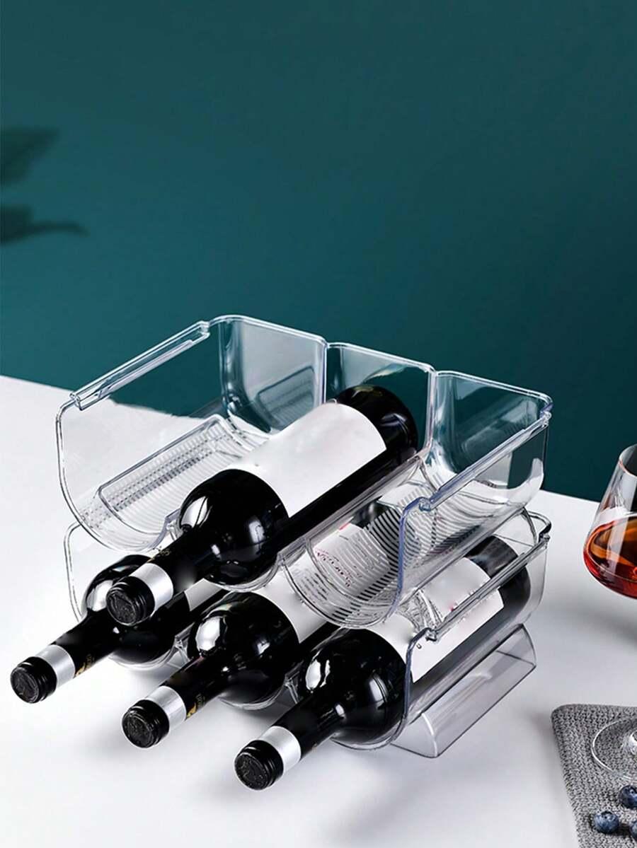 plastikowy stojak  na wino