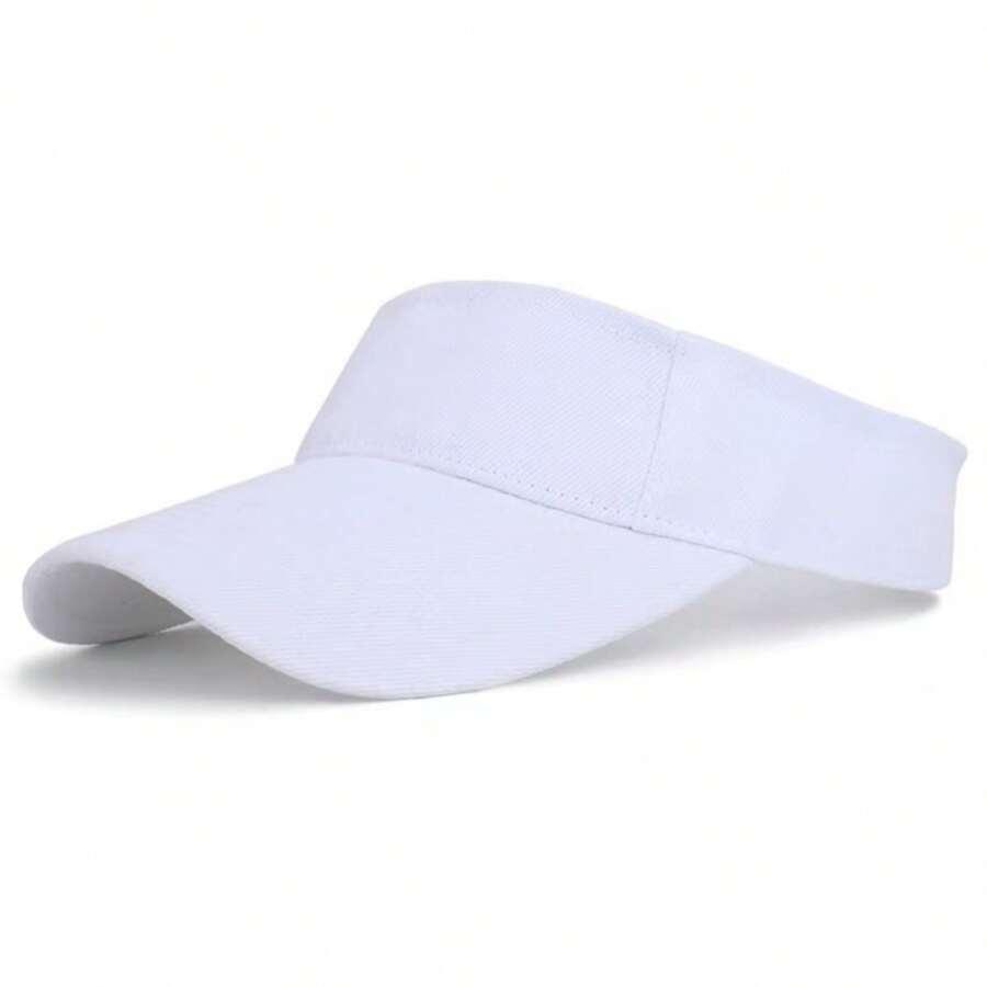 biała czapka z daszkiem