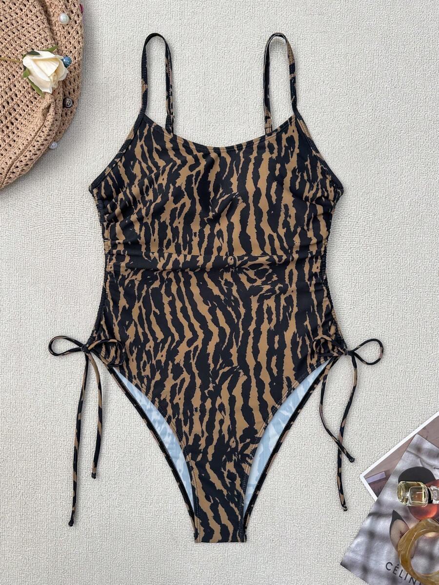 JEDNOCZĘŚCIOWY STRÓJ KĄPIELOWY ANIMAL PRINT