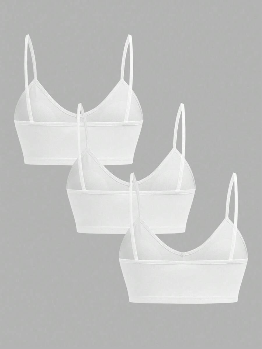 biały biustonosz 3-pack