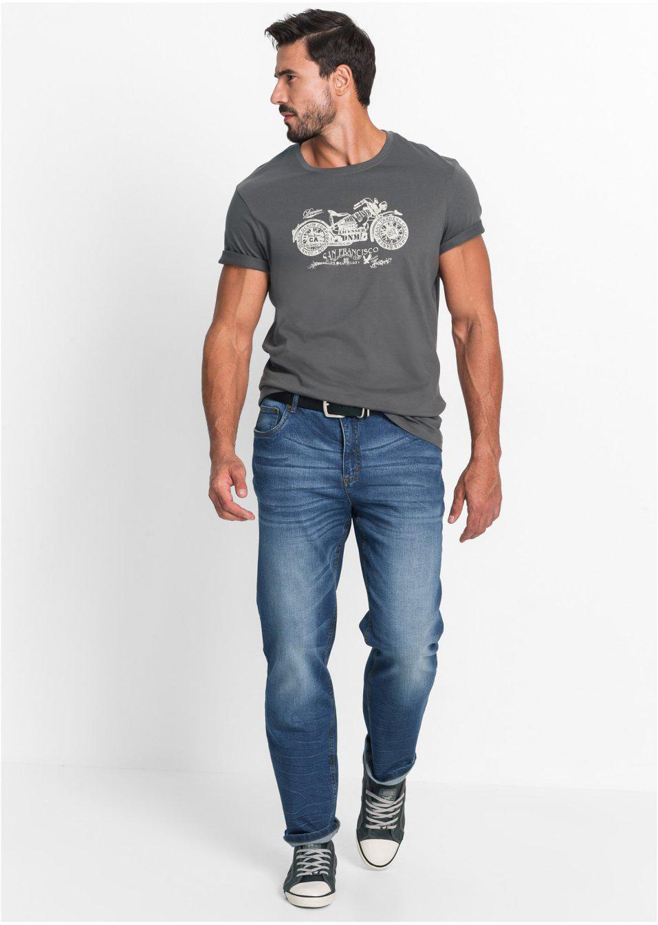 NIEBIESKIE SPODNIE JEANS