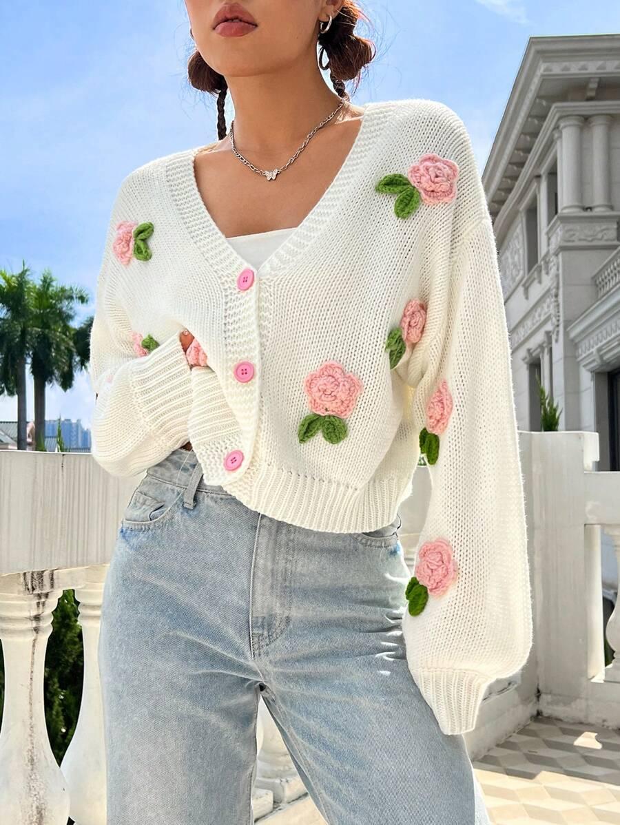  SWETER KARDIGAN haft