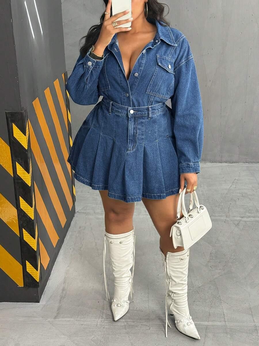 mini spódnica jeans