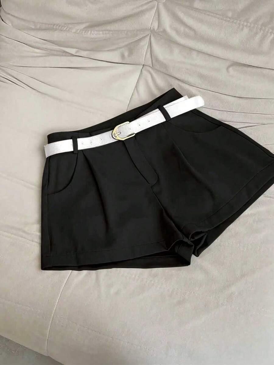 CZARNE SPODENKI CASUAL