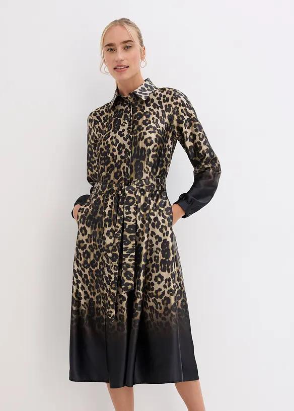 MIDI SUKIENKA ANIMAL PRINT 