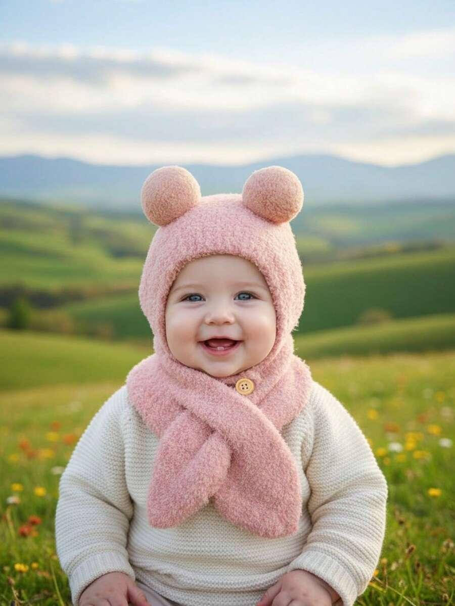 czapka szalik 2w1